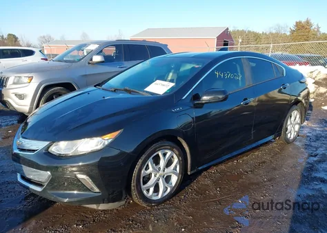 2017 Chevrolet Volt Premier from USA, damaged, VIN 1G1RB6S51HU169275
